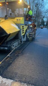 Укладання асфальту